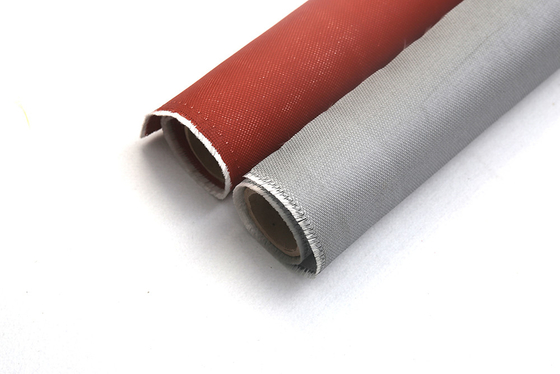 سلك فولاذي مقاوم للصدأ M850 من جانب واحد 120gsm طلاء سيليكون رمادي يستخدم في إزالة السترة وستارة الدخان