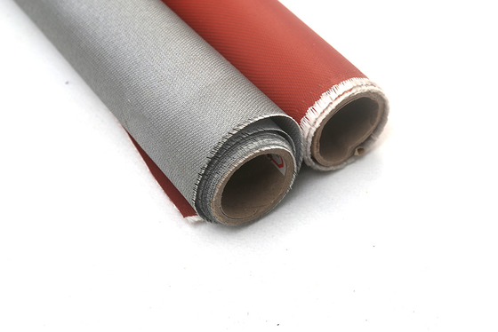 سلك فولاذي مقاوم للصدأ M850 من جانب واحد 120gsm طلاء سيليكون رمادي يستخدم في إزالة السترة وستارة الدخان