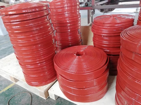 حماية الأنابيب سيليكون المطاط المغلفة كم الألياف الزجاجية للسيارات والكهرباء